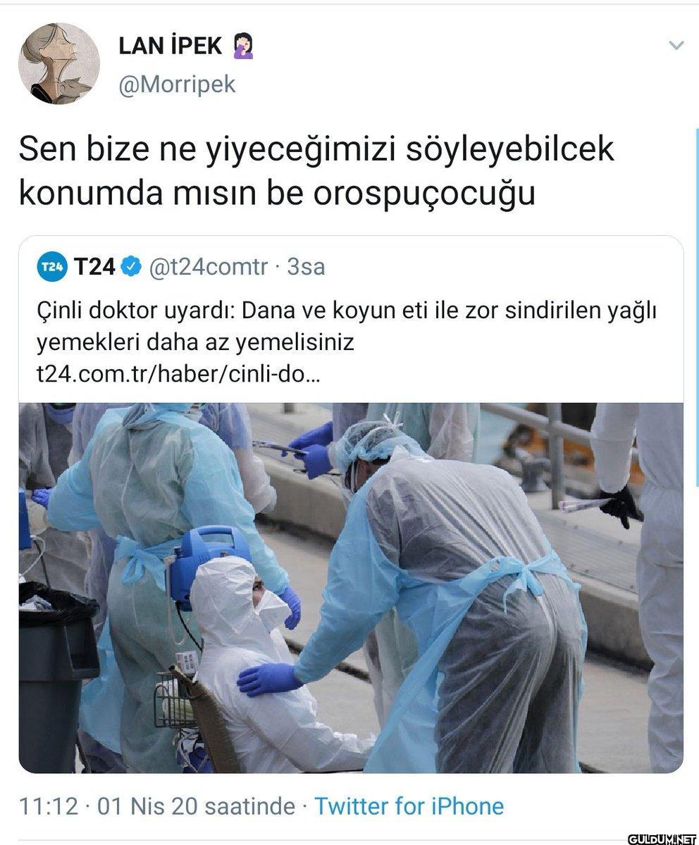 LAN İPEK @Morripek Sen...