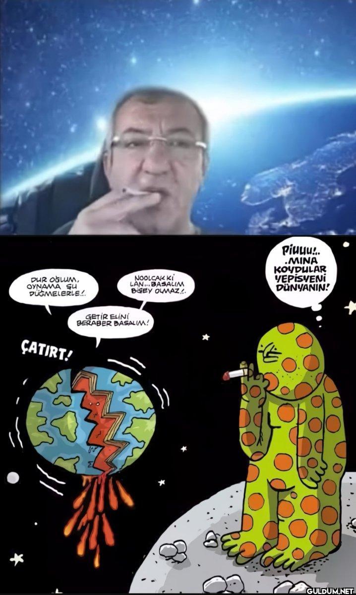 Piuuu!..  .mına koydular...