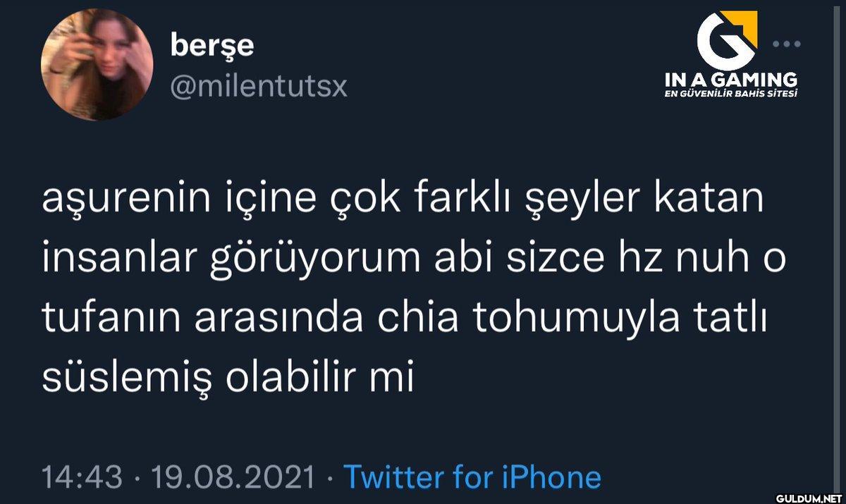 berşe @milentutsx aşurenin...