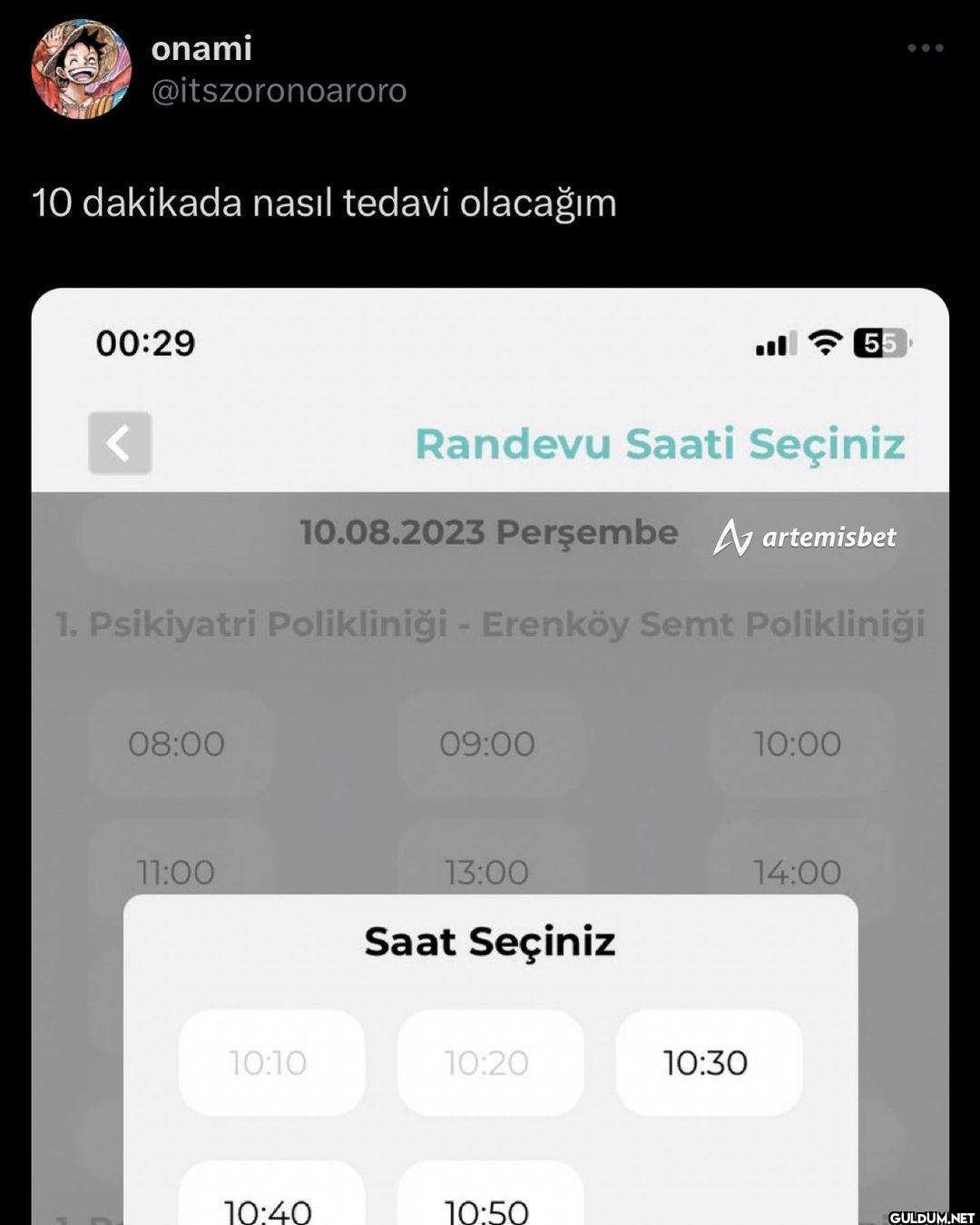 yetmez 10 dakika   onami...