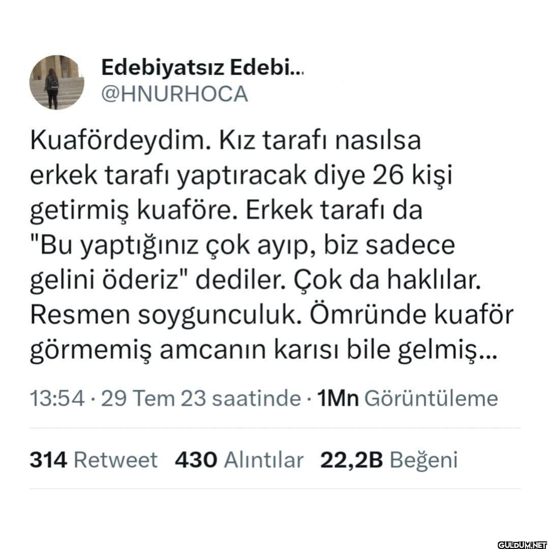 Gelenek, görenek adı...