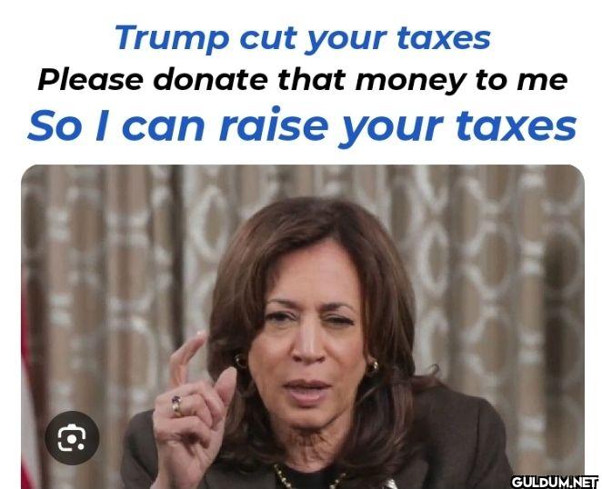 🤣🤣    Trump cut your taxes...
