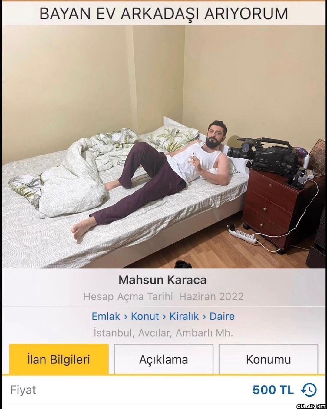 WC BAYAN EV ARKADAŞI...