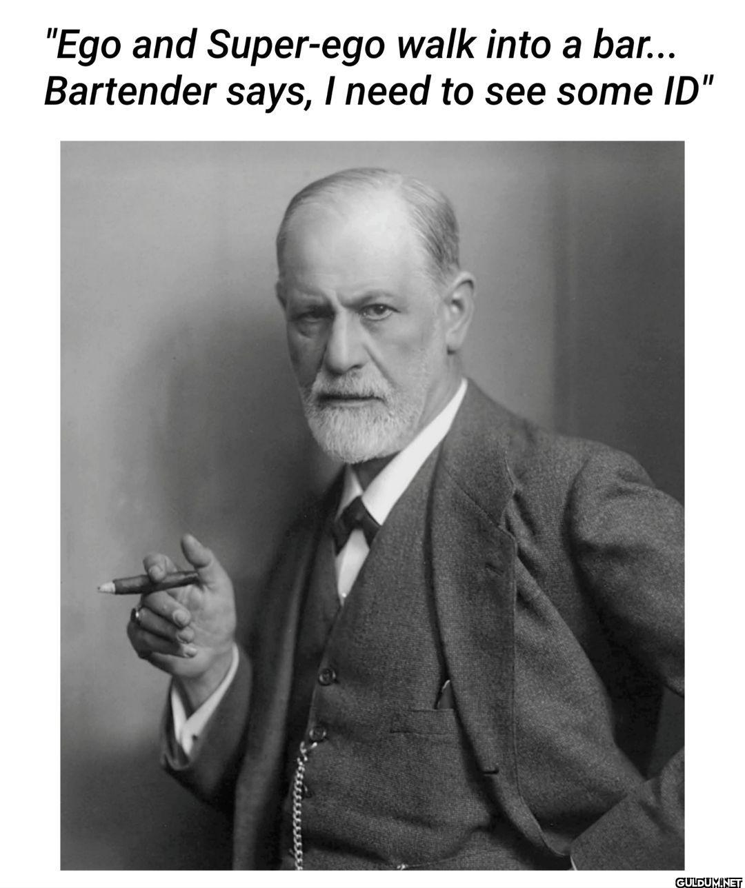 Bartender says: May I take...