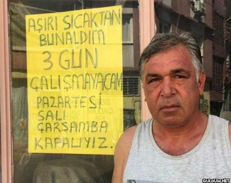 Şu sıralar aynen böyleyim ...