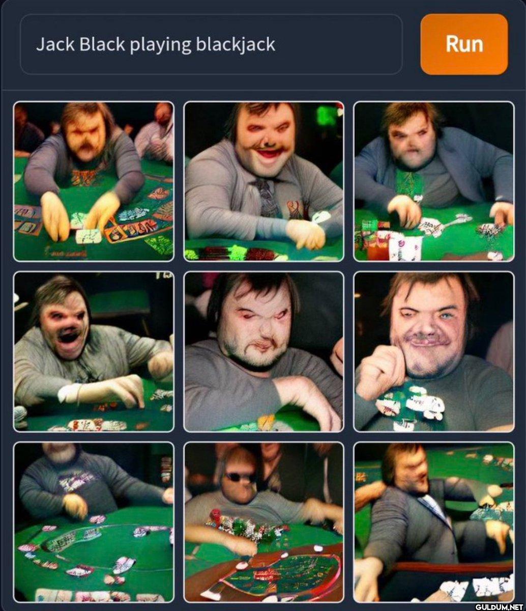 Jack Black playing...