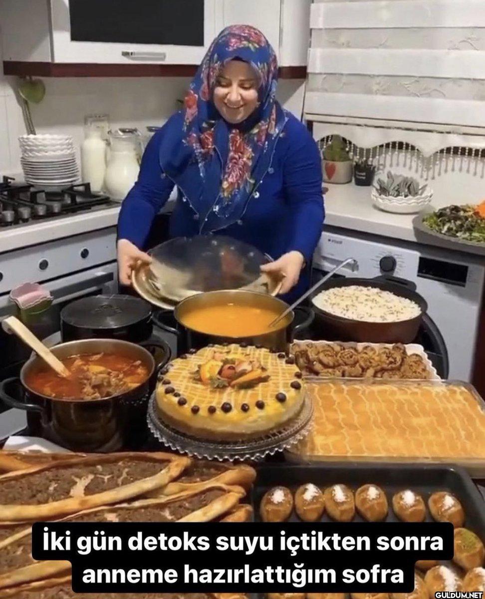 İki gün detoks suyu...
