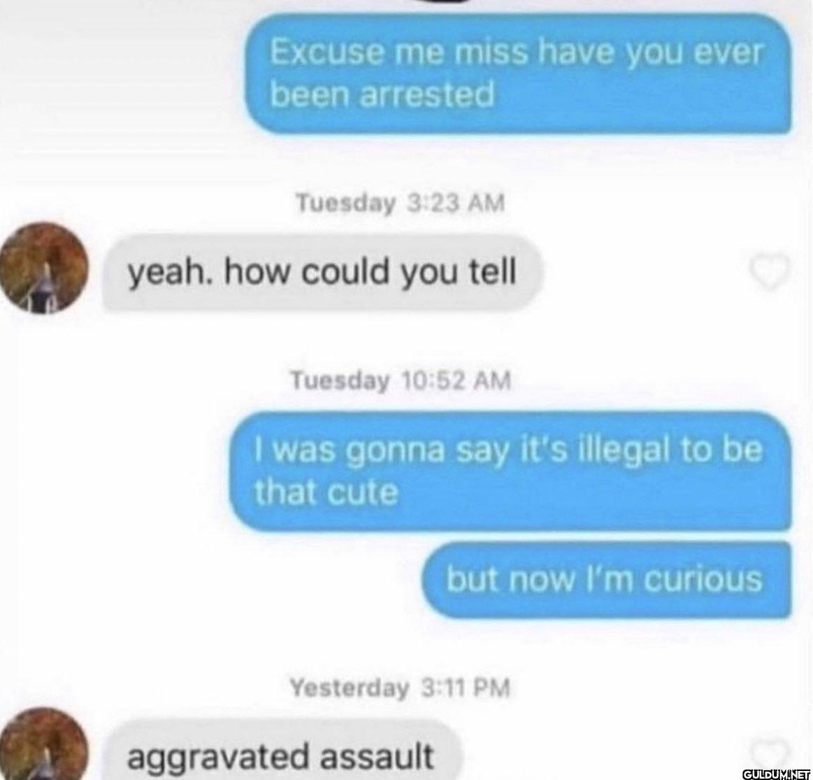 Excuse me miss have you...