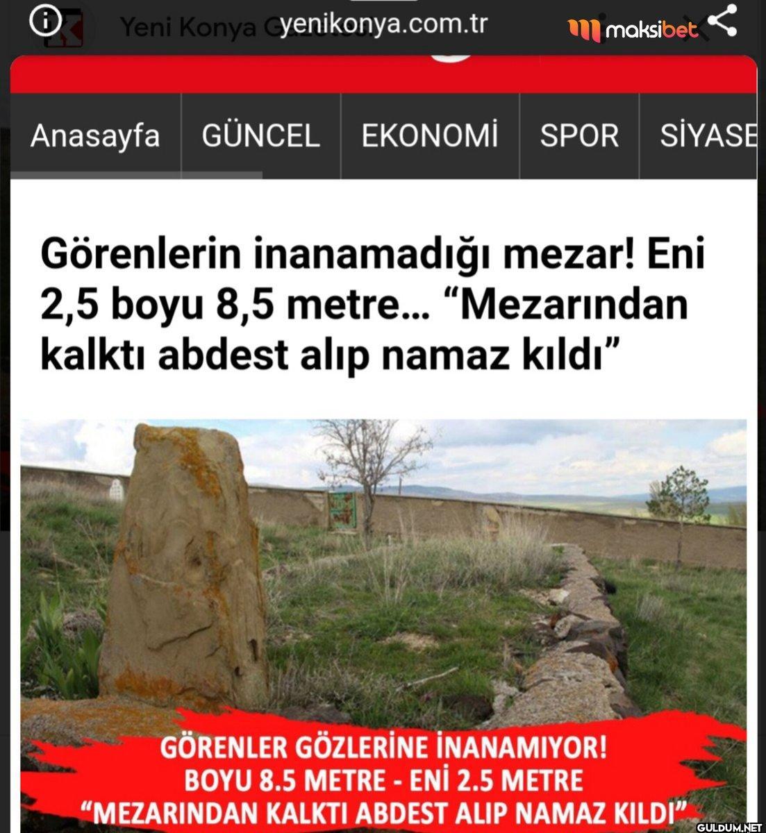 ☹ Yeni Konya...