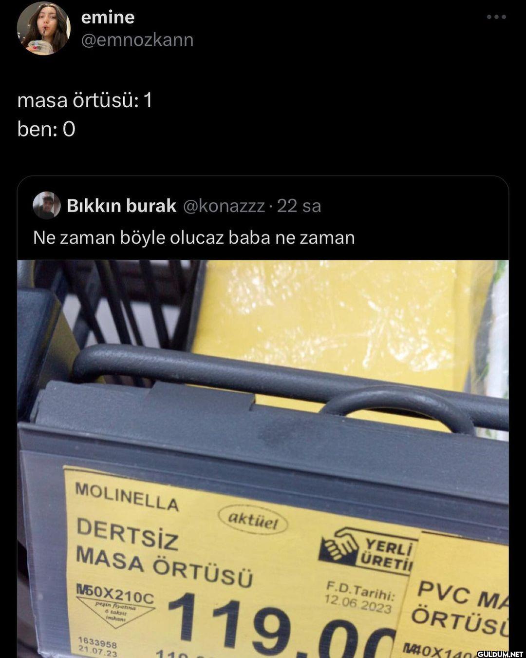 emine @emnozkann masa...