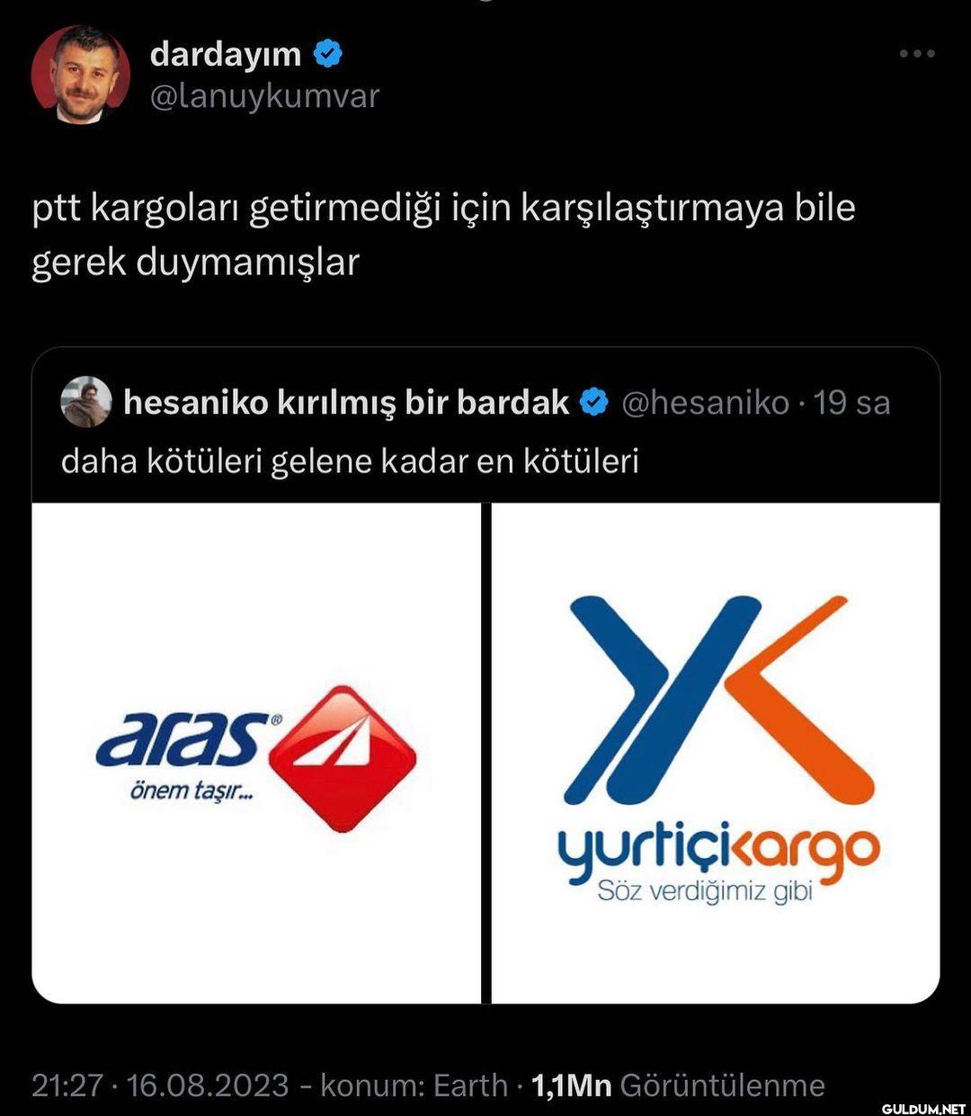 Evinize gelmedik ama...