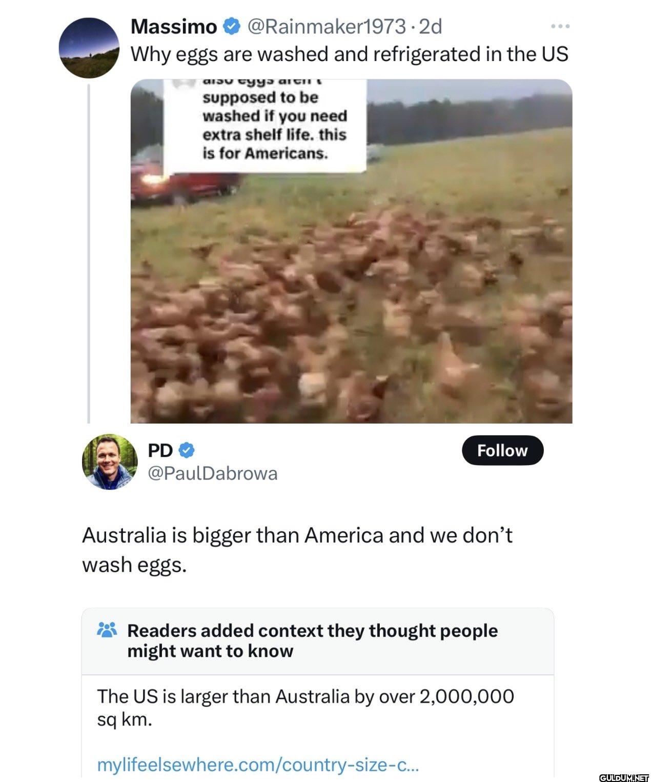 Why eggs are washed and...