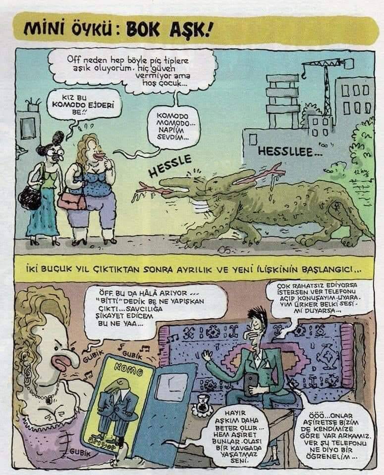 MİNİ ÖYKÜ: BOK AŞK! Off...
