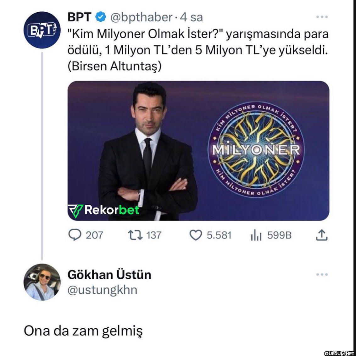 1 yıl sonra = Kim 10...