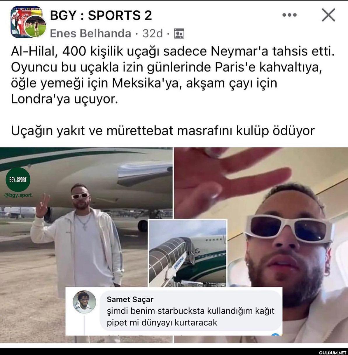 Aynen karbon ayak izi...