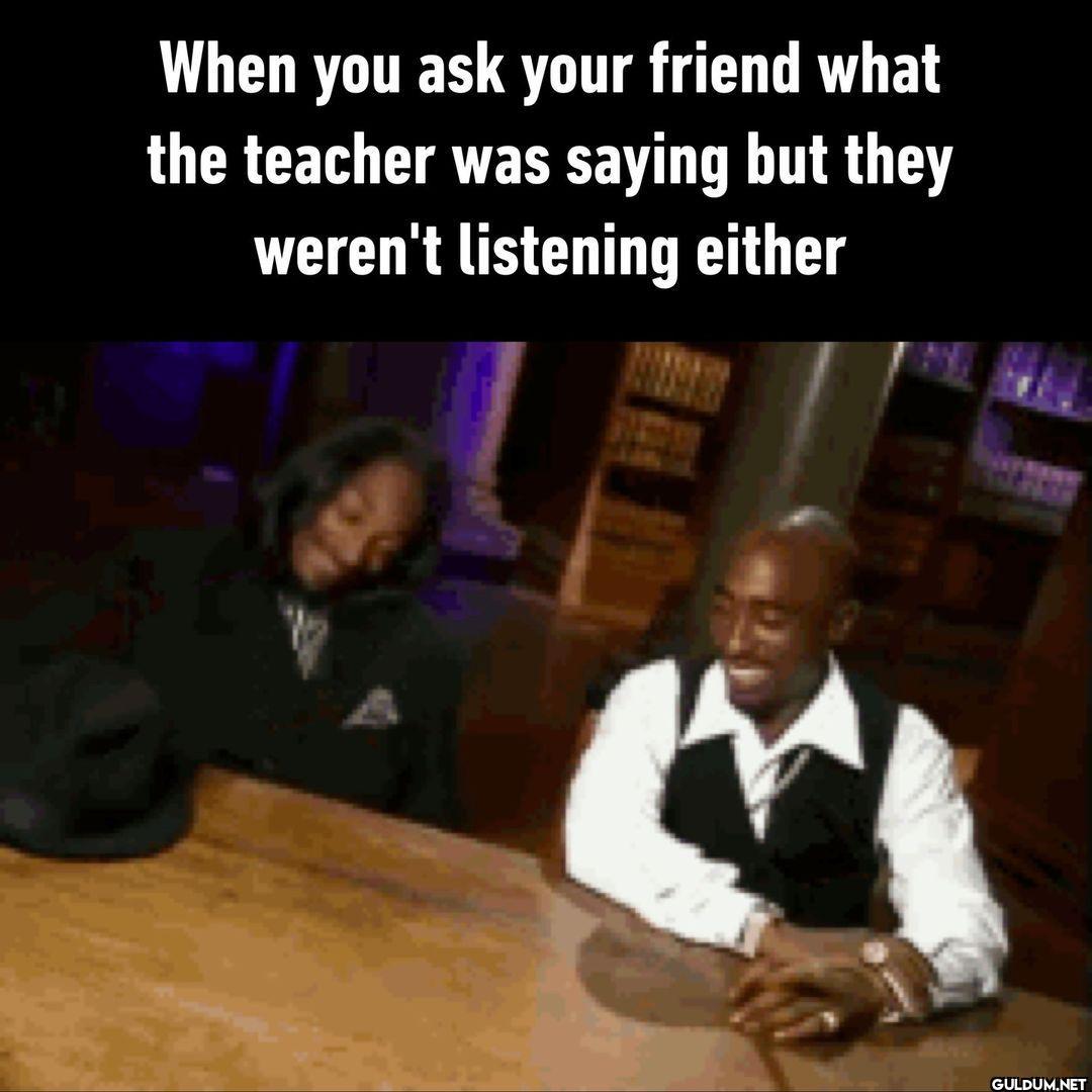 let's fail together then ...