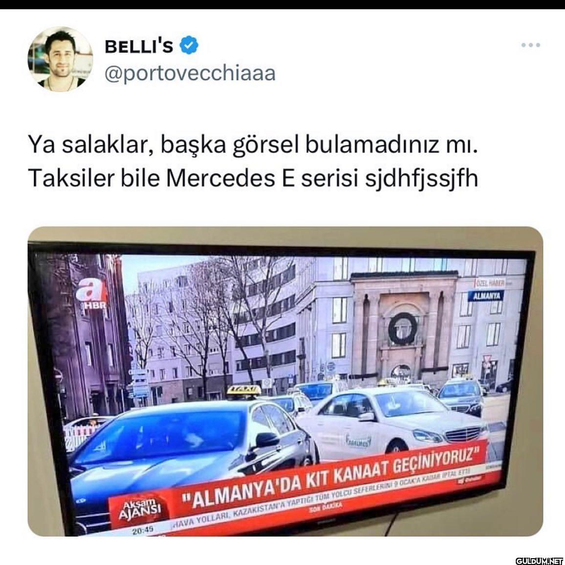 A haber klasiği...