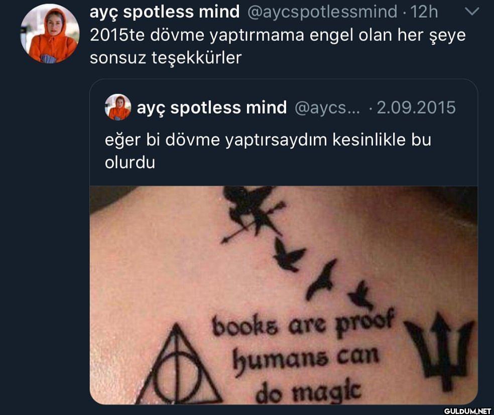 ayç spotless mind...