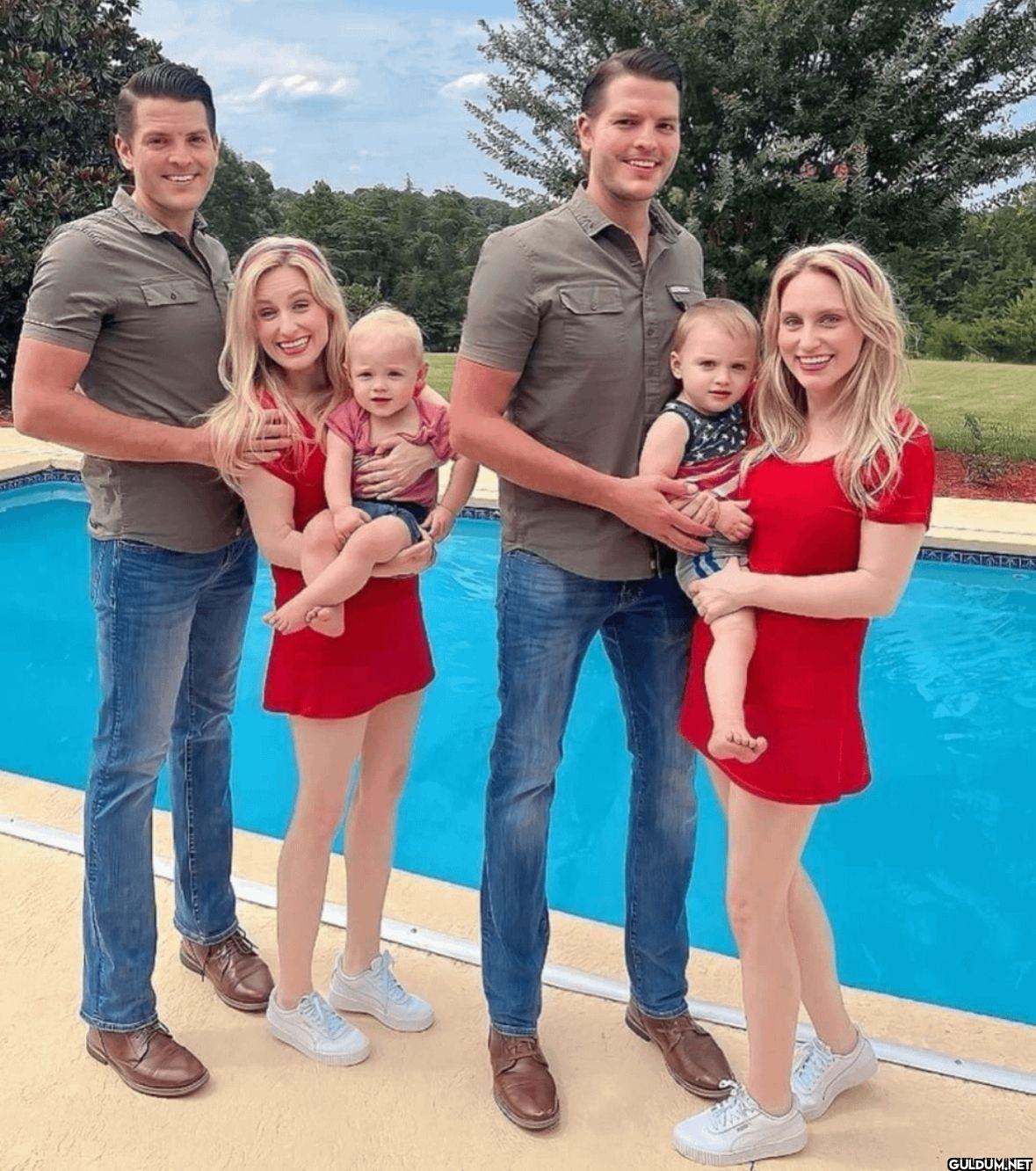 Identical twin couples...