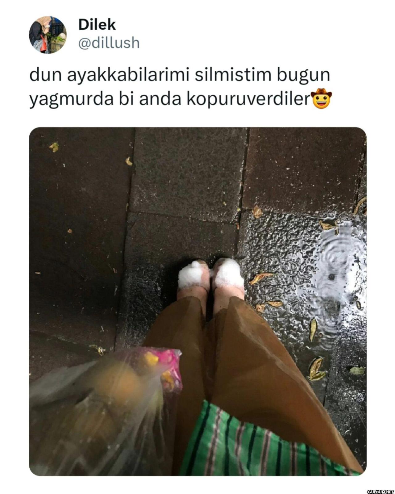 Böylelikle yürüdüğü...