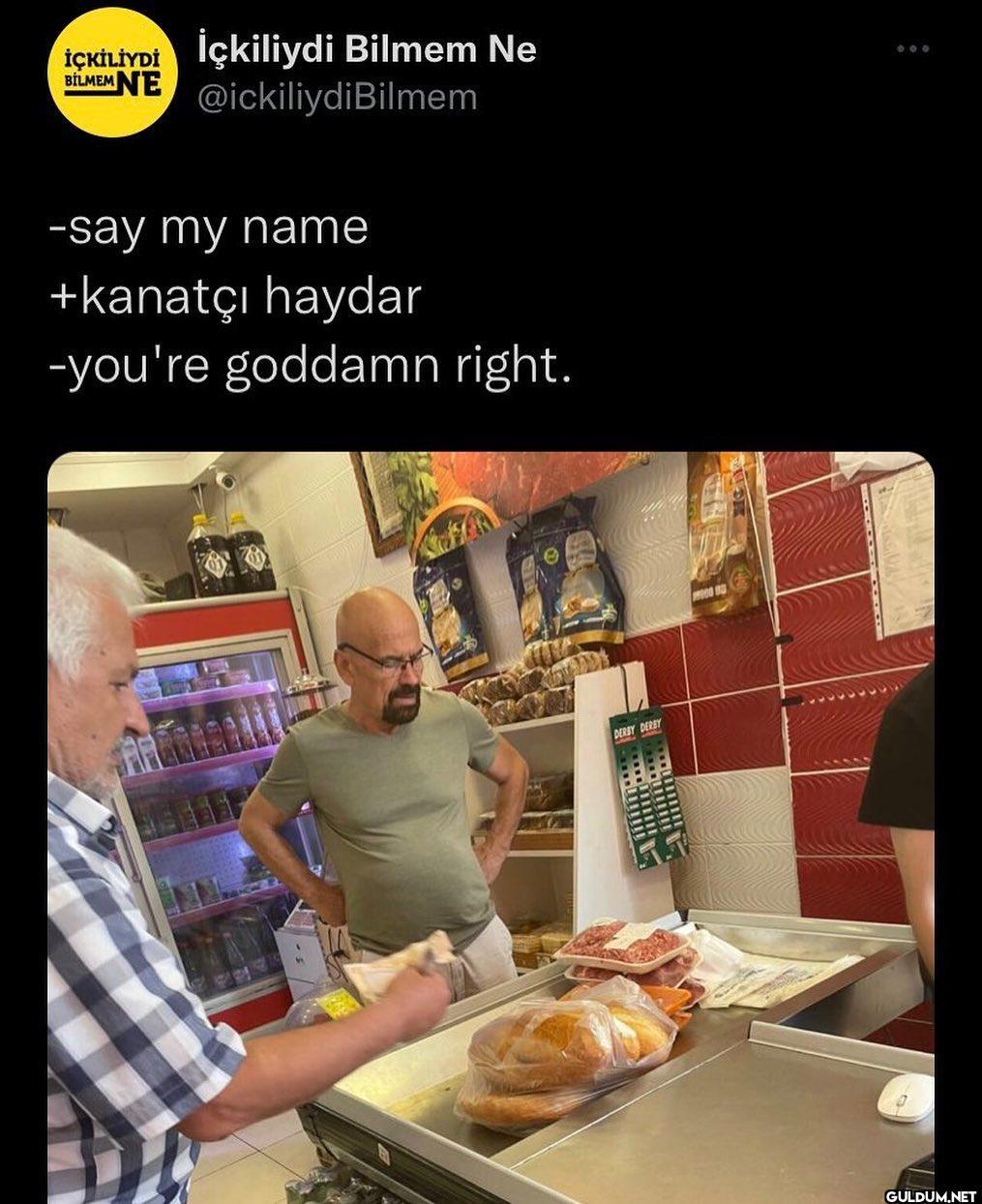 İÇKİLİYDİ İçkiliydi Bilmem...