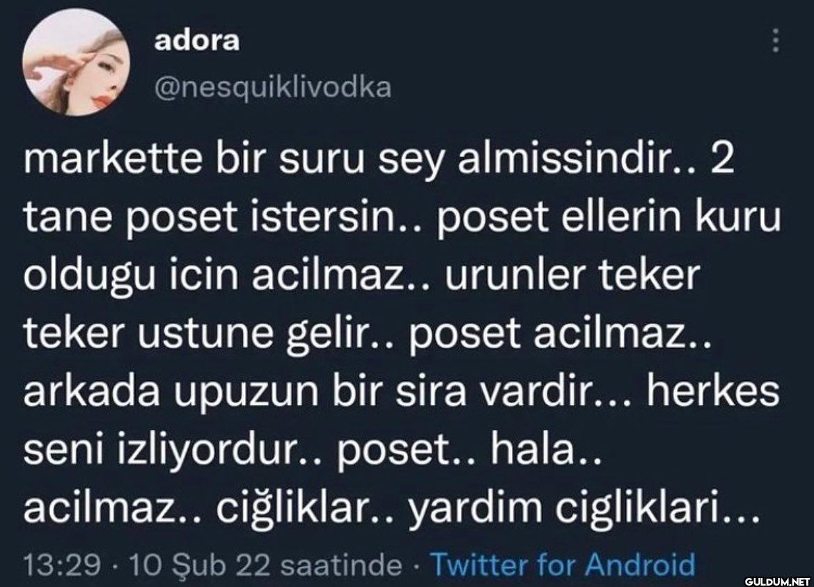 *gerilim müziği*   adora :...