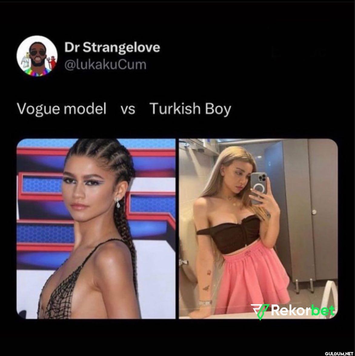 Zendaya maalesef hiç güzel...