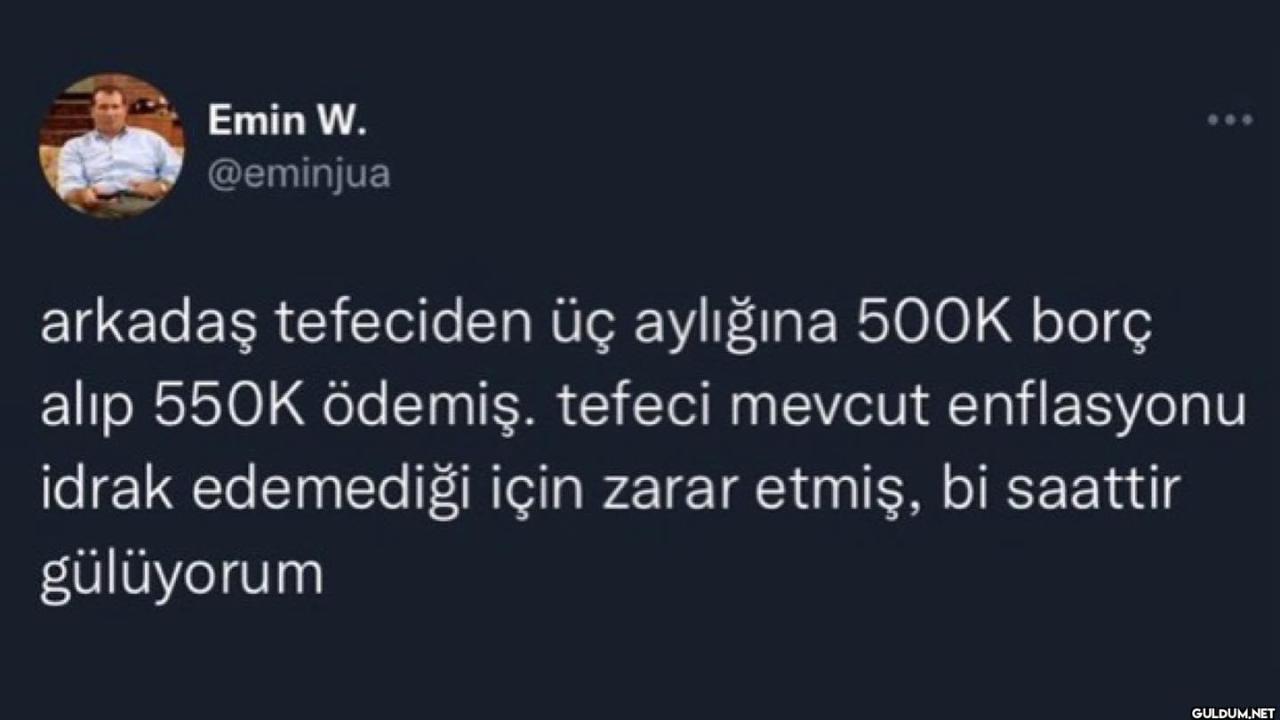 Emin W. @eminjua arkadaş...