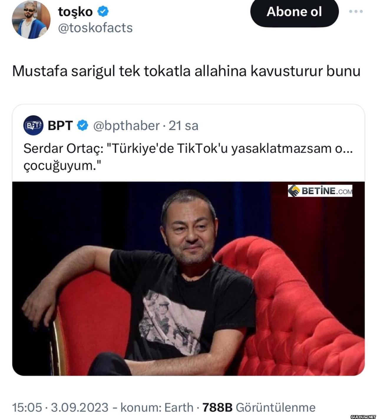 toşko @toskofacts Abone ol...