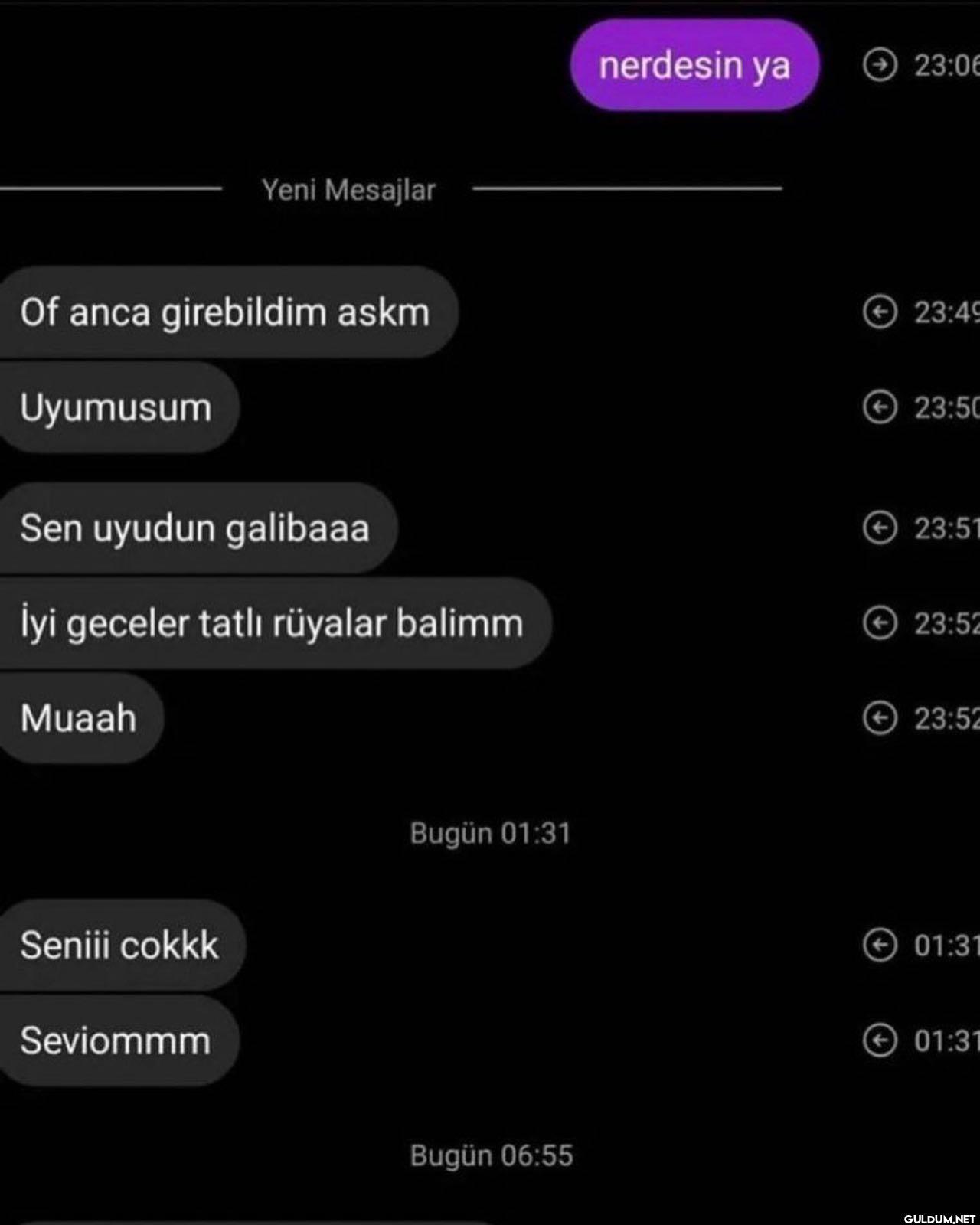 aldatıldın gecmis olsn...