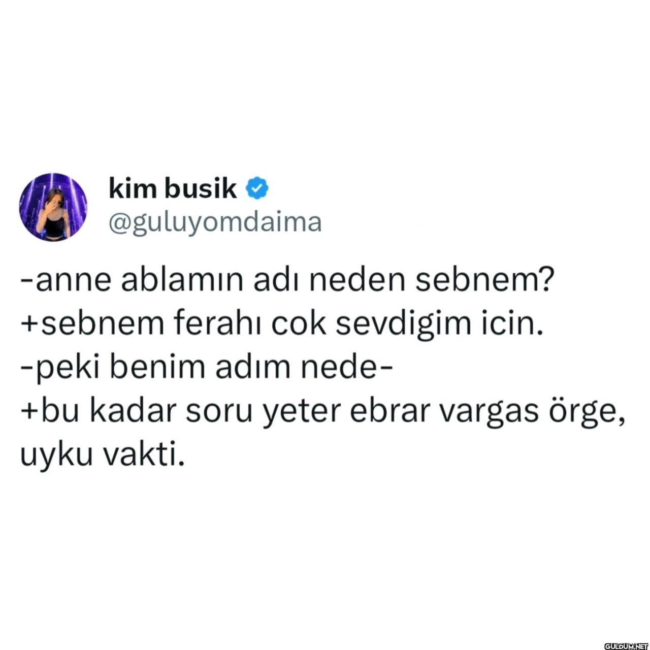 kim busik @guluyomdaima...