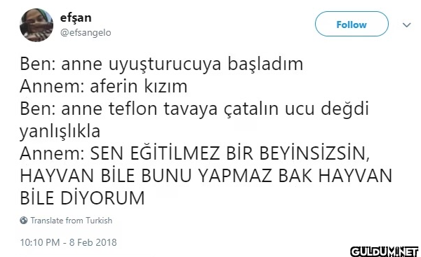 Ben anne uyuşturucuya...