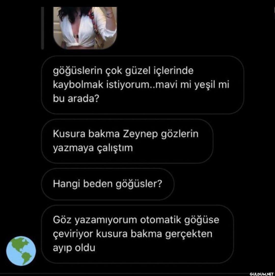 göğüslerin çok güzel...