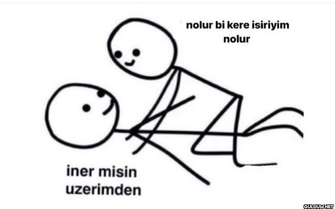 iner misin uzerimden nolur...