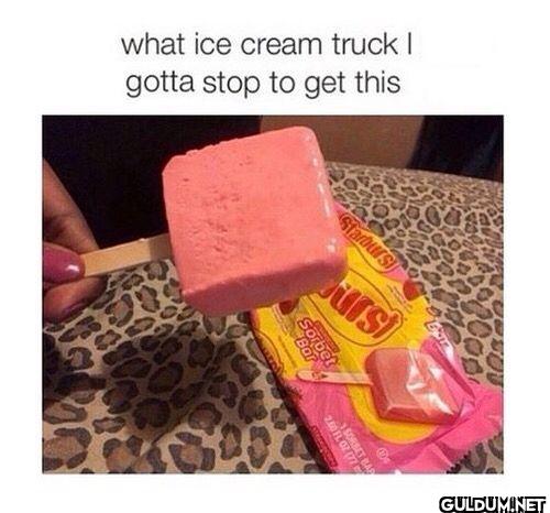 what ice cream truck I...