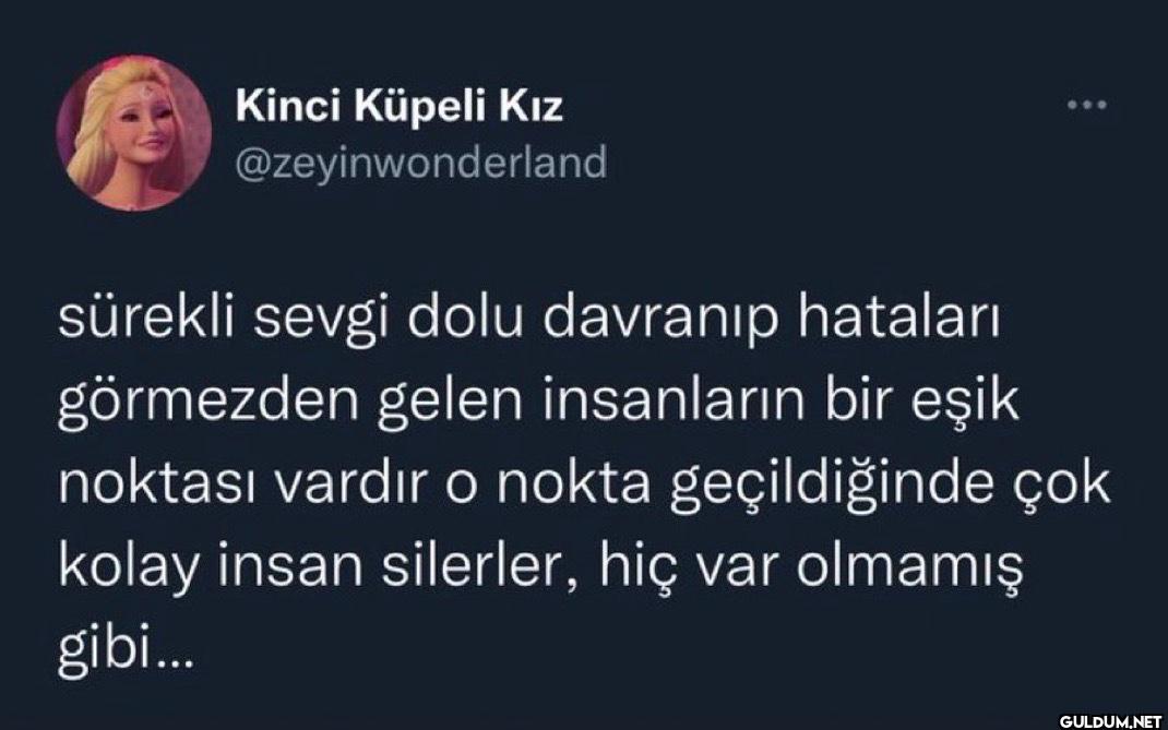 sürekli sevgi dolu...