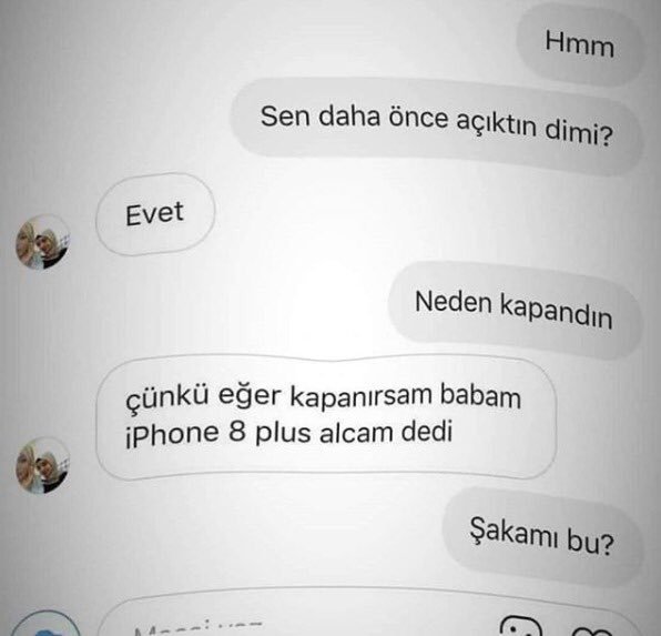 Evet Hmm Sen daha önce...