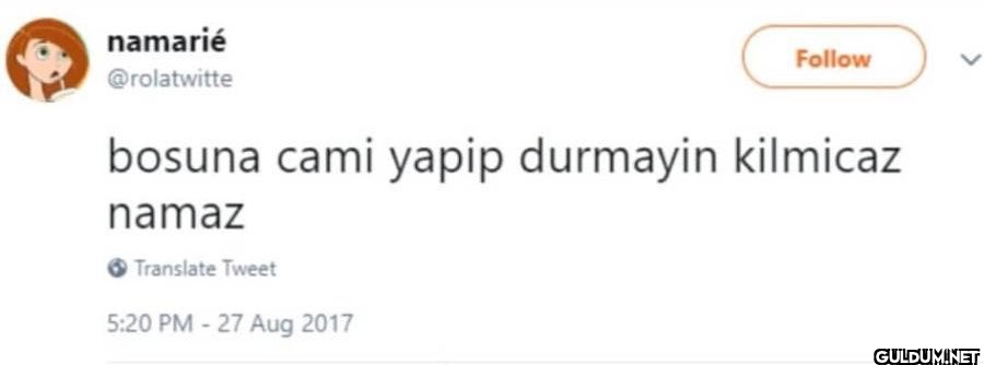 namarié @rolatwitte bosuna...