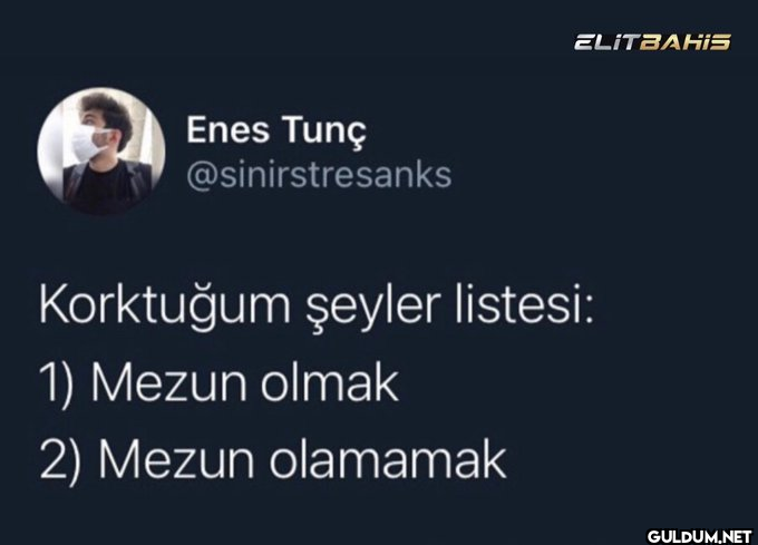 Enes Tunç @sinirstresanks...