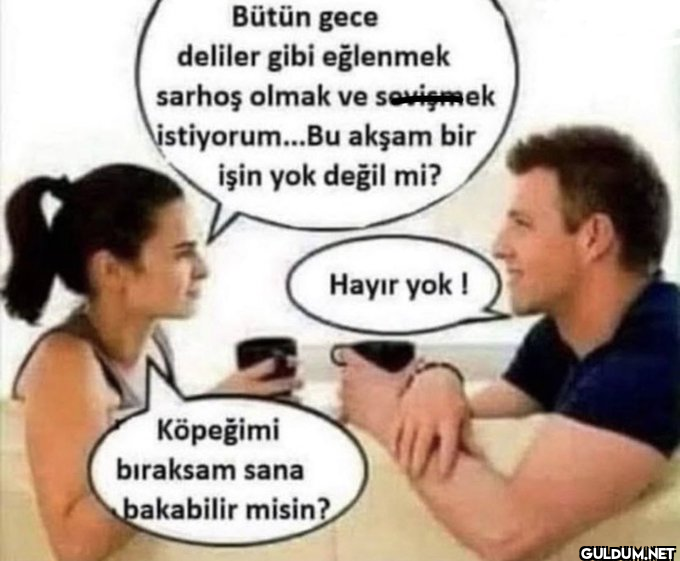 Bütün gece deliler gibi...