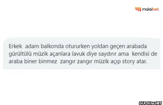maksibet Erkek adam...