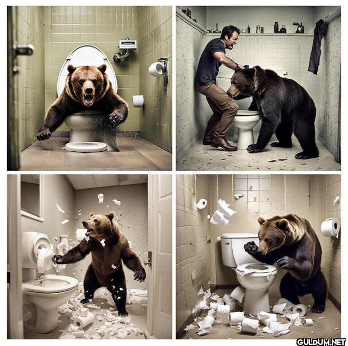 Charmin Bear found out...