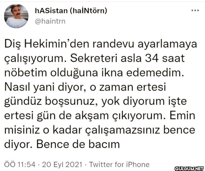 hAsistan (haiNtörn)...
