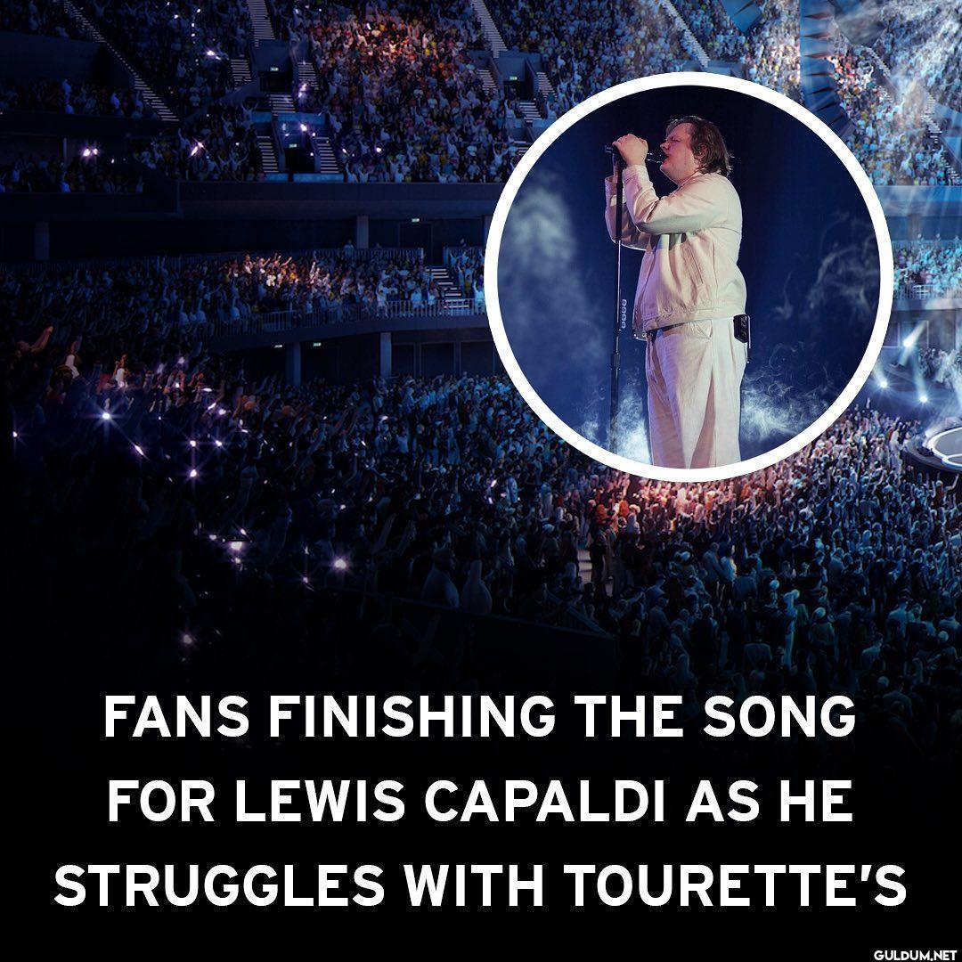 The singer recently made...