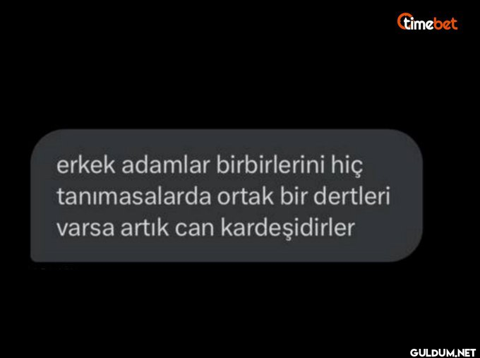 erkek adamlar birbirlerini...