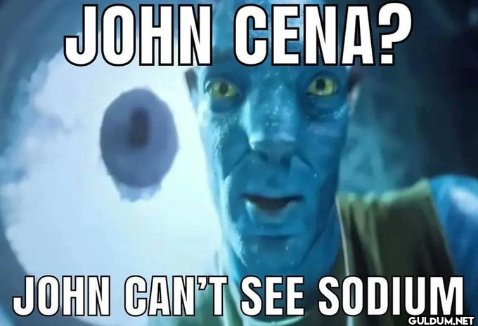 JOHN CENA? JOHN CAN'T SEE...