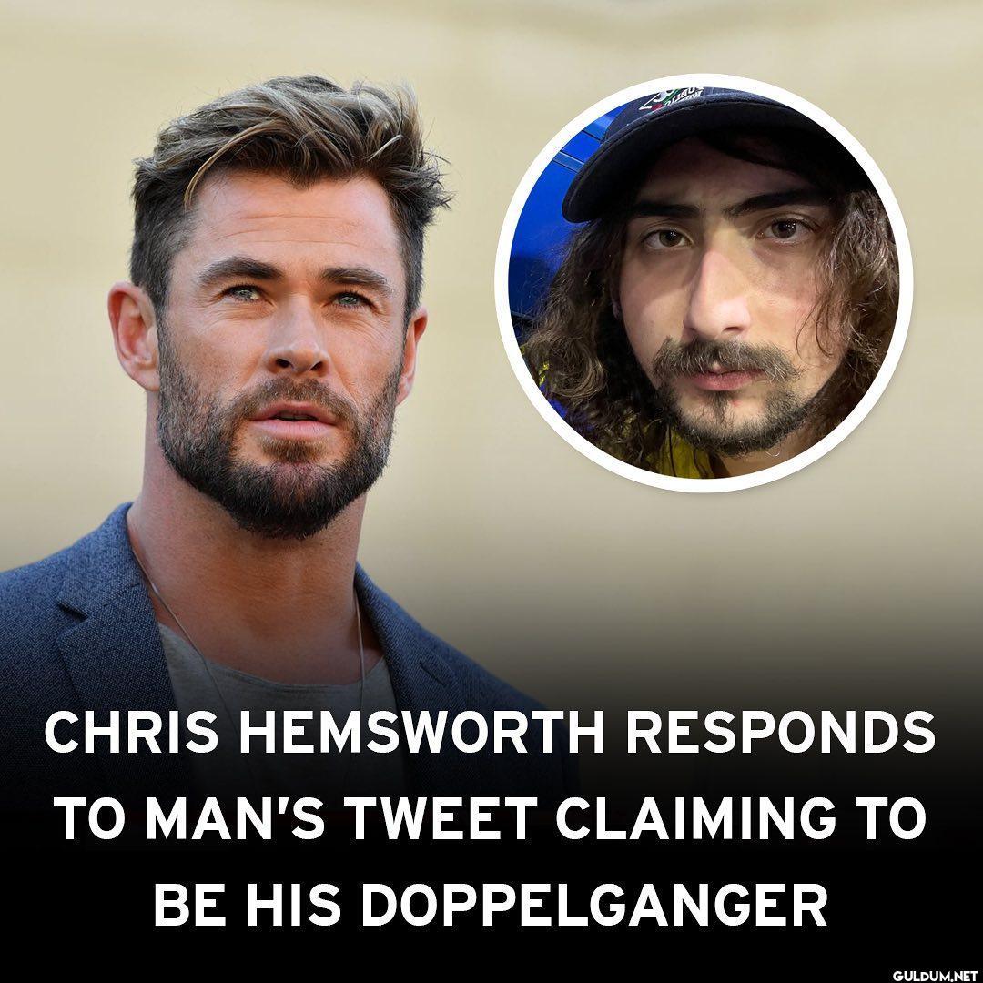 Chris Hemsworth tweeted a...