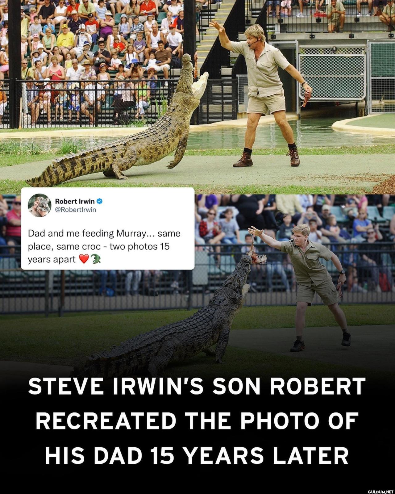 He looks just like his...