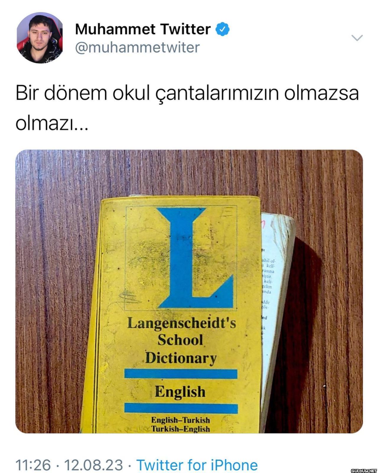 Muhammet Twitter on August...