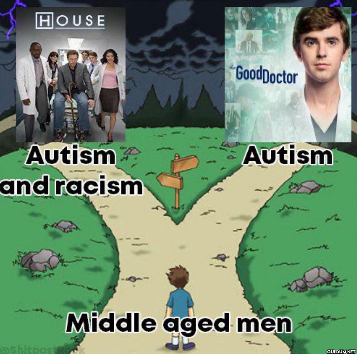 HOUSE Autism and racism...